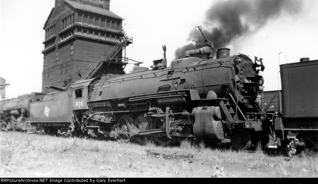 MILW 2-8-2 #375 - Milwaukee Road